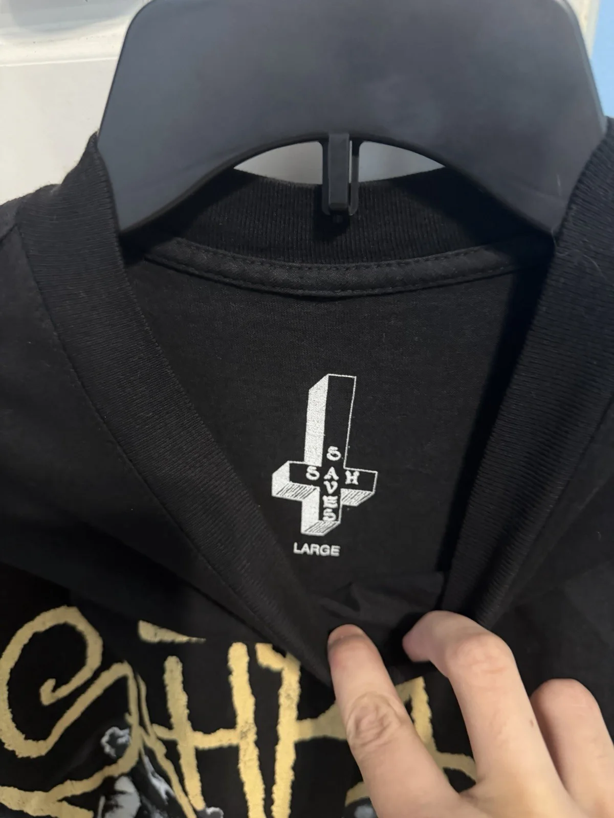 SahBabii SIGNED Homecoming Show Tee — Atlanta Exclusive — Dec 20, 2024 — Size L, изображение 2