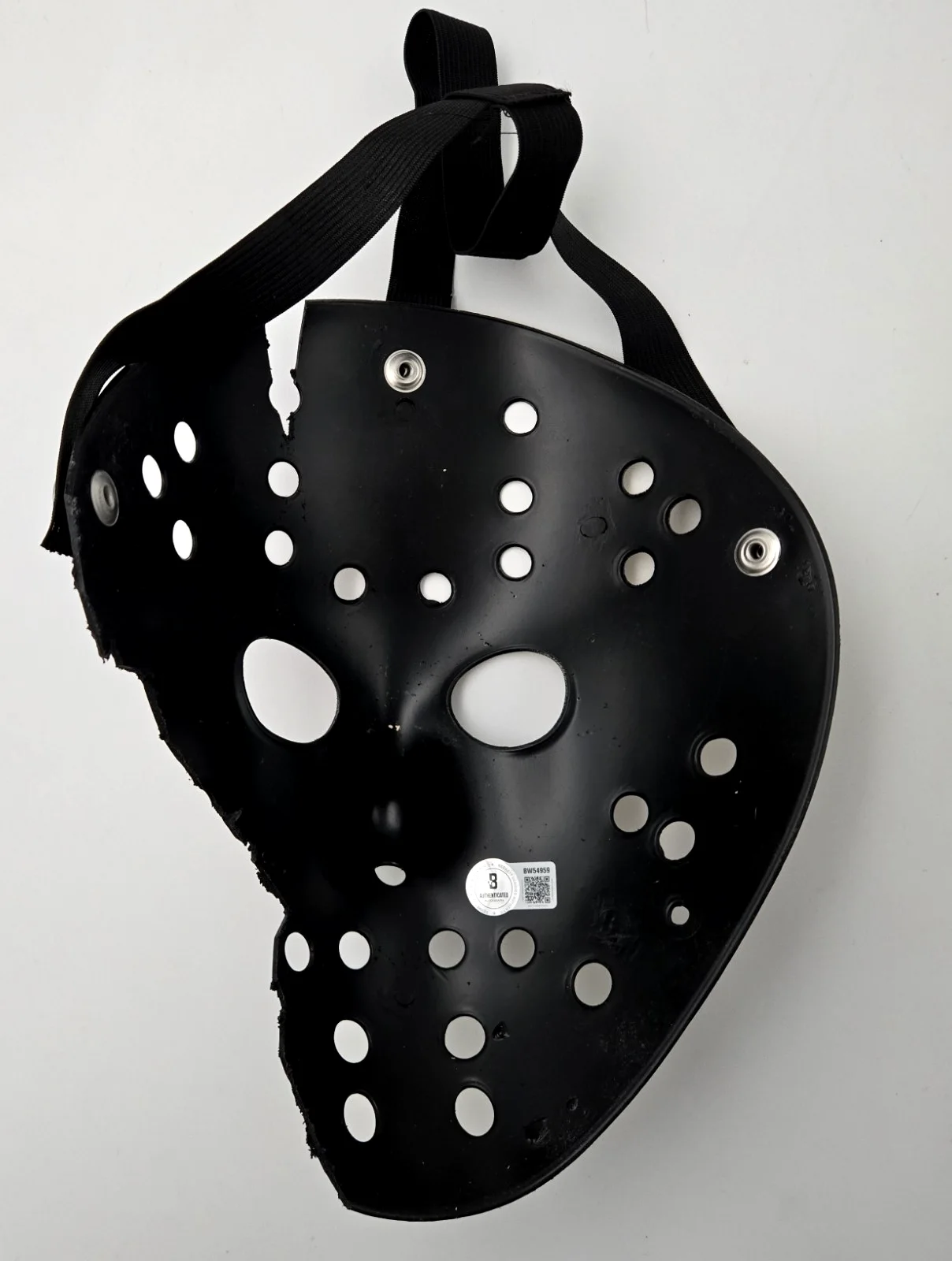 Kane Hodder — Kane Hodder Signed Jason Mask Autograph Friday the 13th Bloody Beckett COA 959, изображение 4