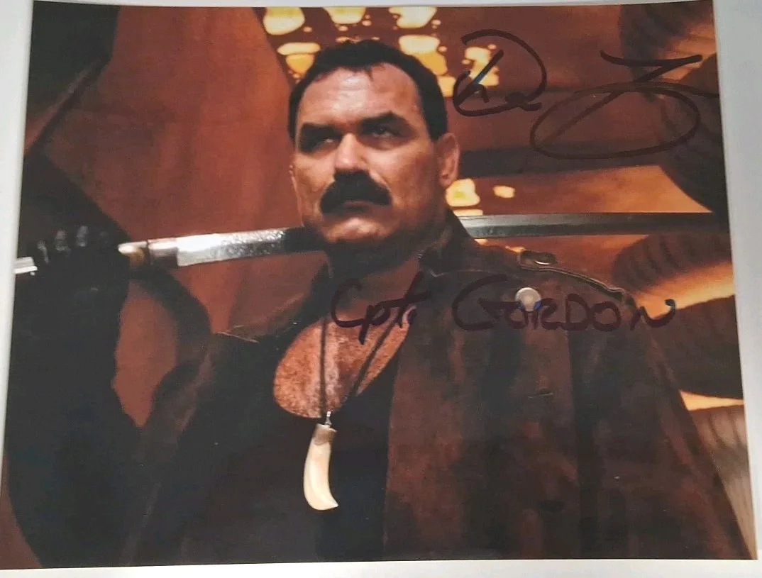 DON FRYE UFC HALL OF FAME CPT GORDON GODZILLA AUTOGRAPHED PHOTO COA FREE SHIP, изображение 2