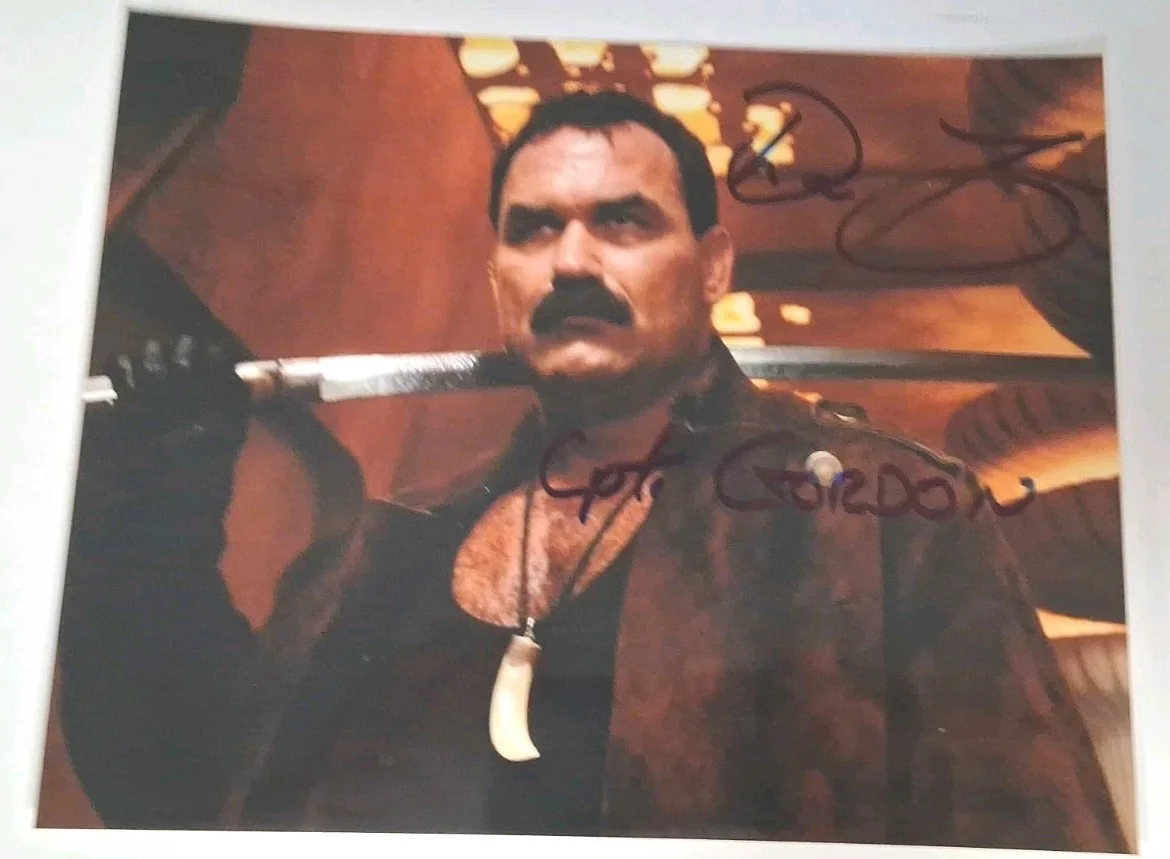 DON FRYE UFC HALL OF FAME CPT GORDON GODZILLA AUTOGRAPHED PHOTO COA FREE SHIP, изображение 3