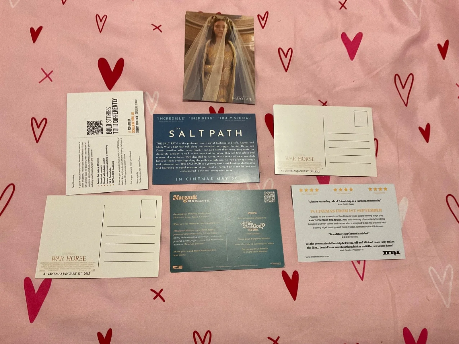 collection of 7 cinema foyer cards, image 2