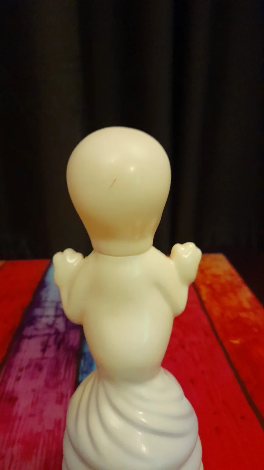 Vintage Casper Bubble Bath Bottle Figure 1995 Collectible Empty Bottle, image 3