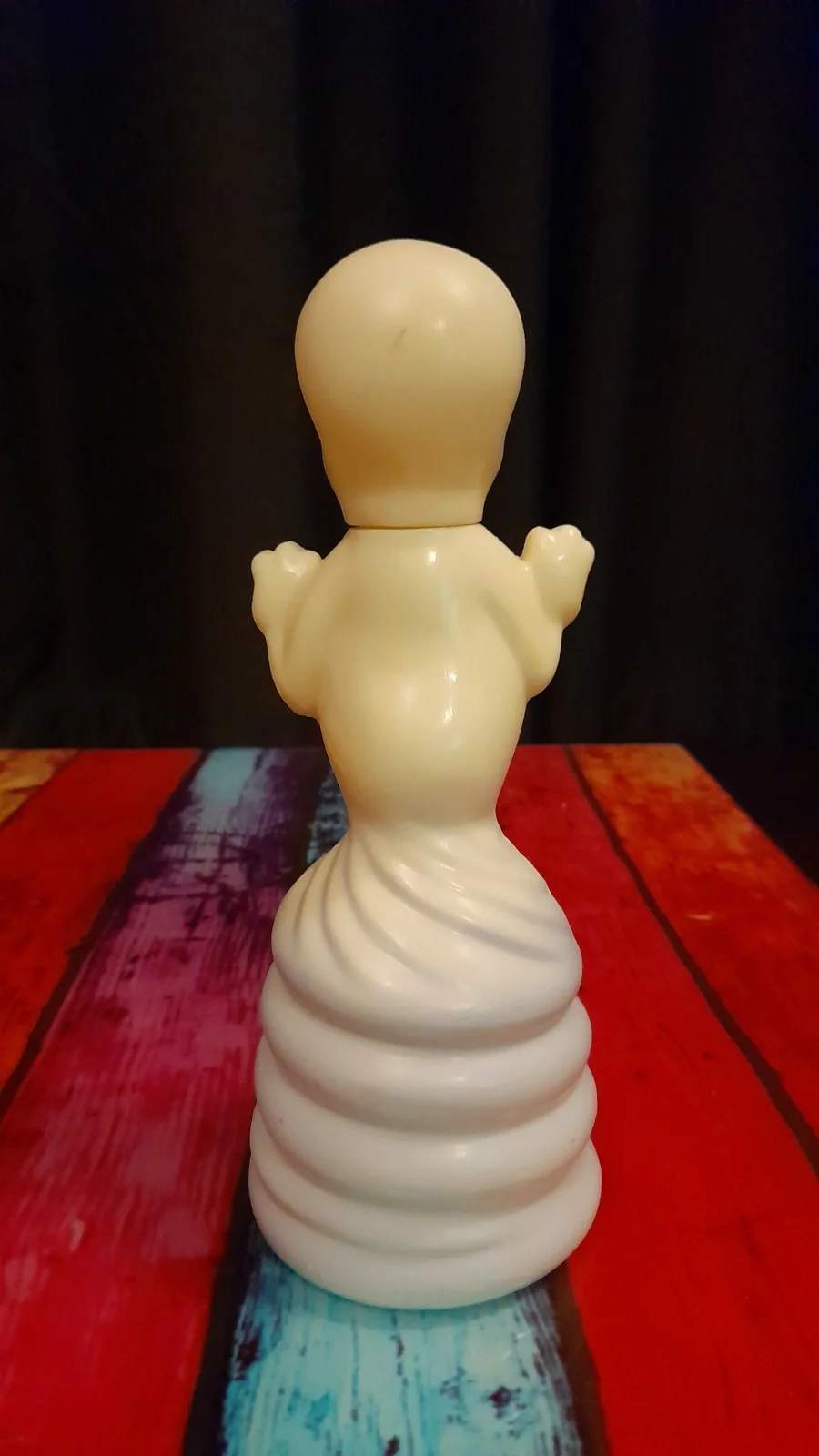 Vintage Casper Bubble Bath Bottle Figure 1995 Collectible Empty Bottle, image 4