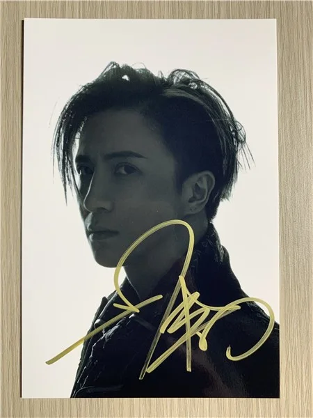6"Joker Xue /薛之谦 Hand Signed Autographed Photo Autographs Collection Original, изображение 2