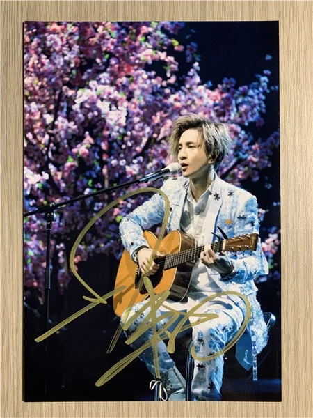 6"Joker Xue /薛之谦 Hand Signed Autographed Photo Autographs Collection Original, изображение 3