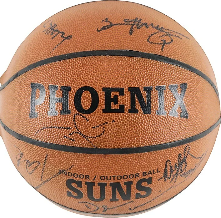Dean Cain — 2008 -MICHAEL CLARKE DUNCAN/BRANDON ROUTH++- BECKETT Signed/Autograph BASKETBALL, image 2