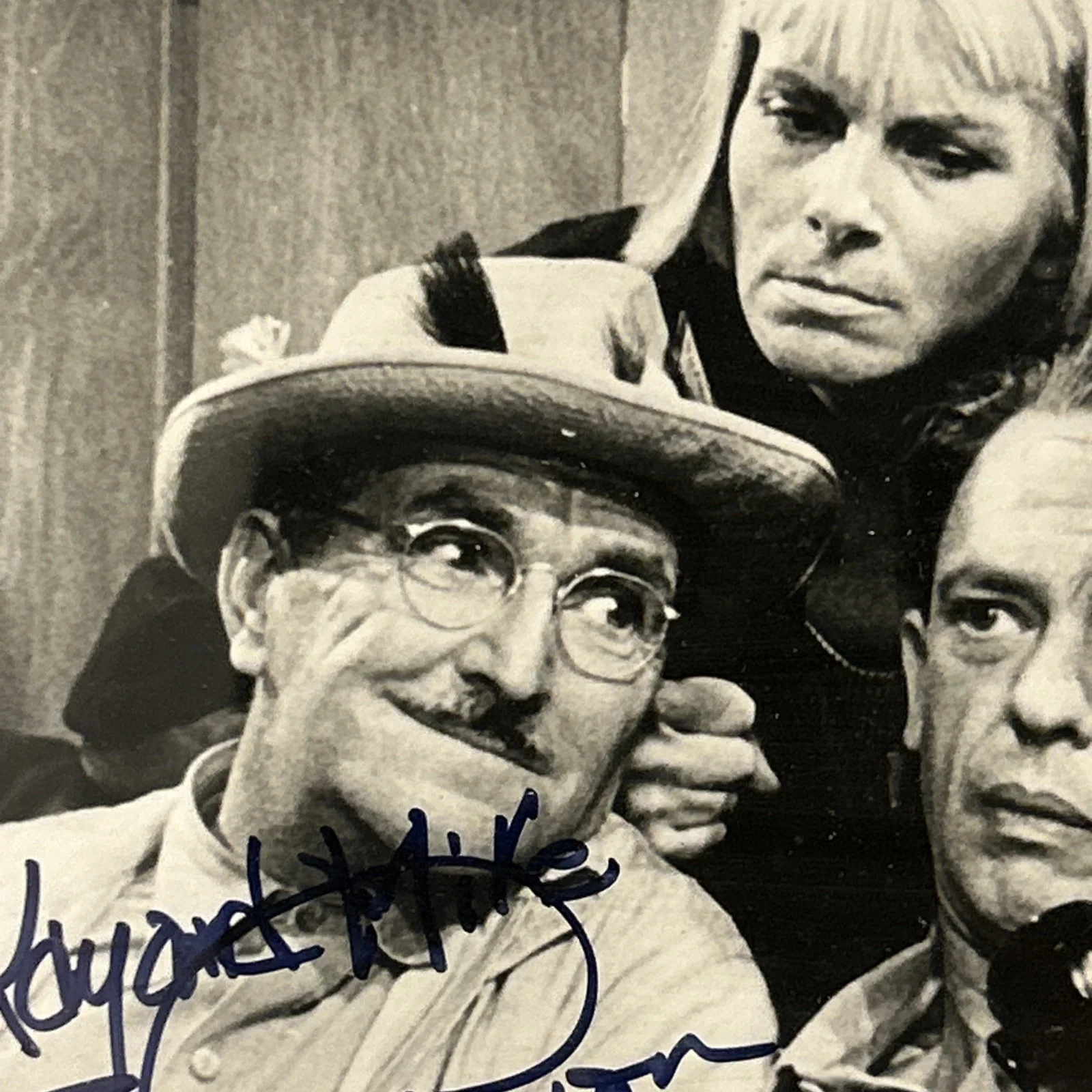 Jean Carson — Jean Carson Signed Autographed Photo The Andy Griffith Show Fun Girls In Frame, изображение 3
