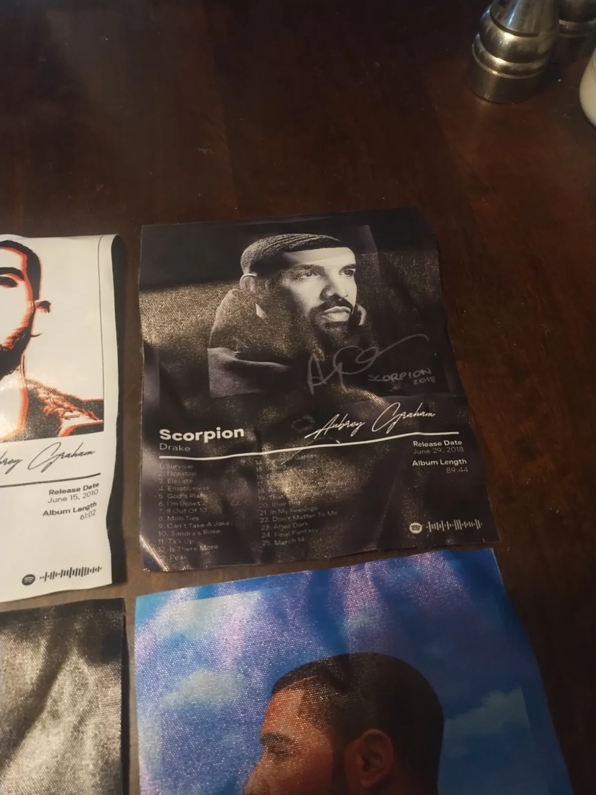 Drake 8x10 Canvas Posters Album Covers*Lot Of 4*, изображение 3