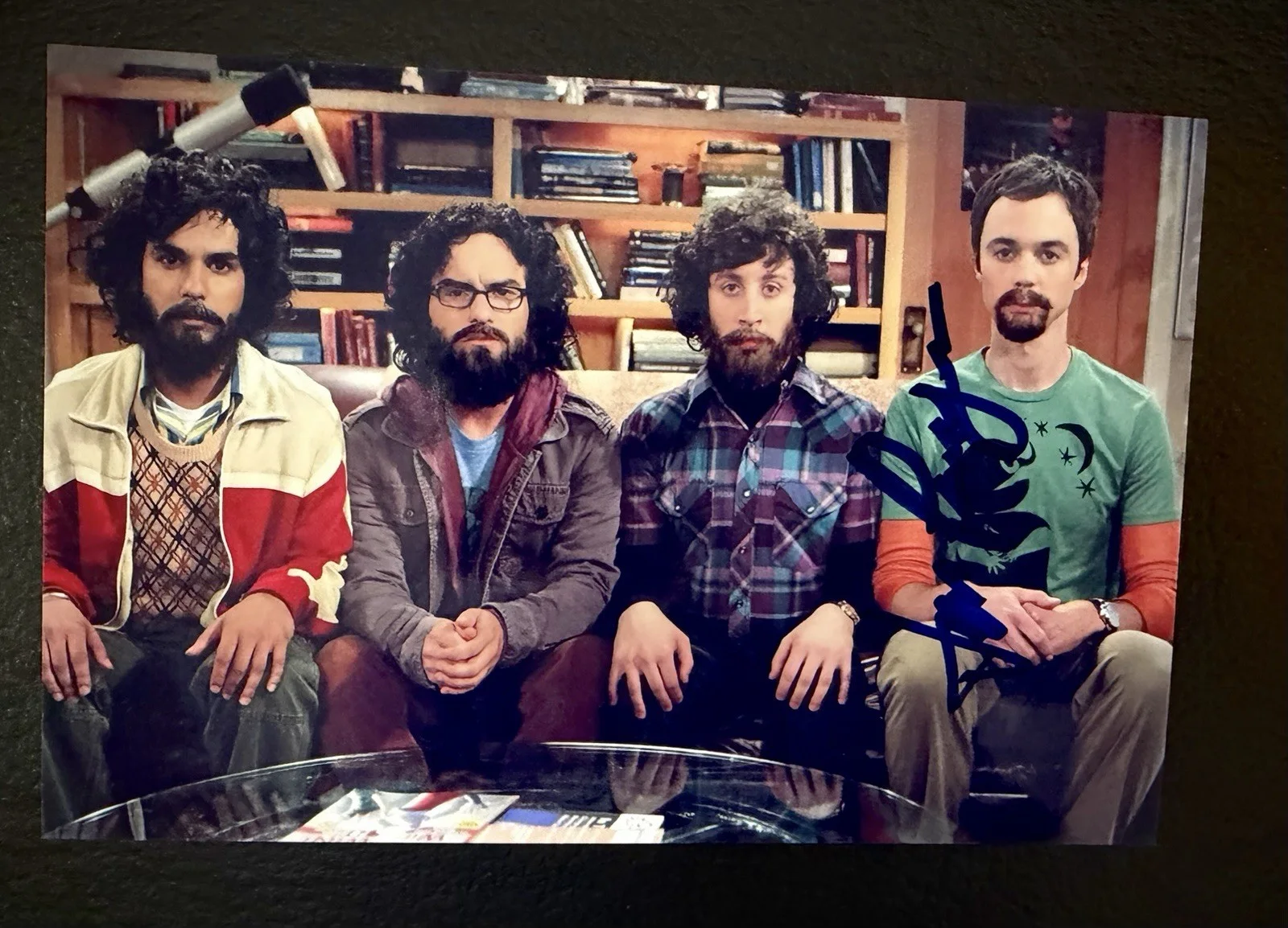 Jim Parsons — Jim Parsons signed Autographed 4 X 6 Photo Big Bang Theory W/COA