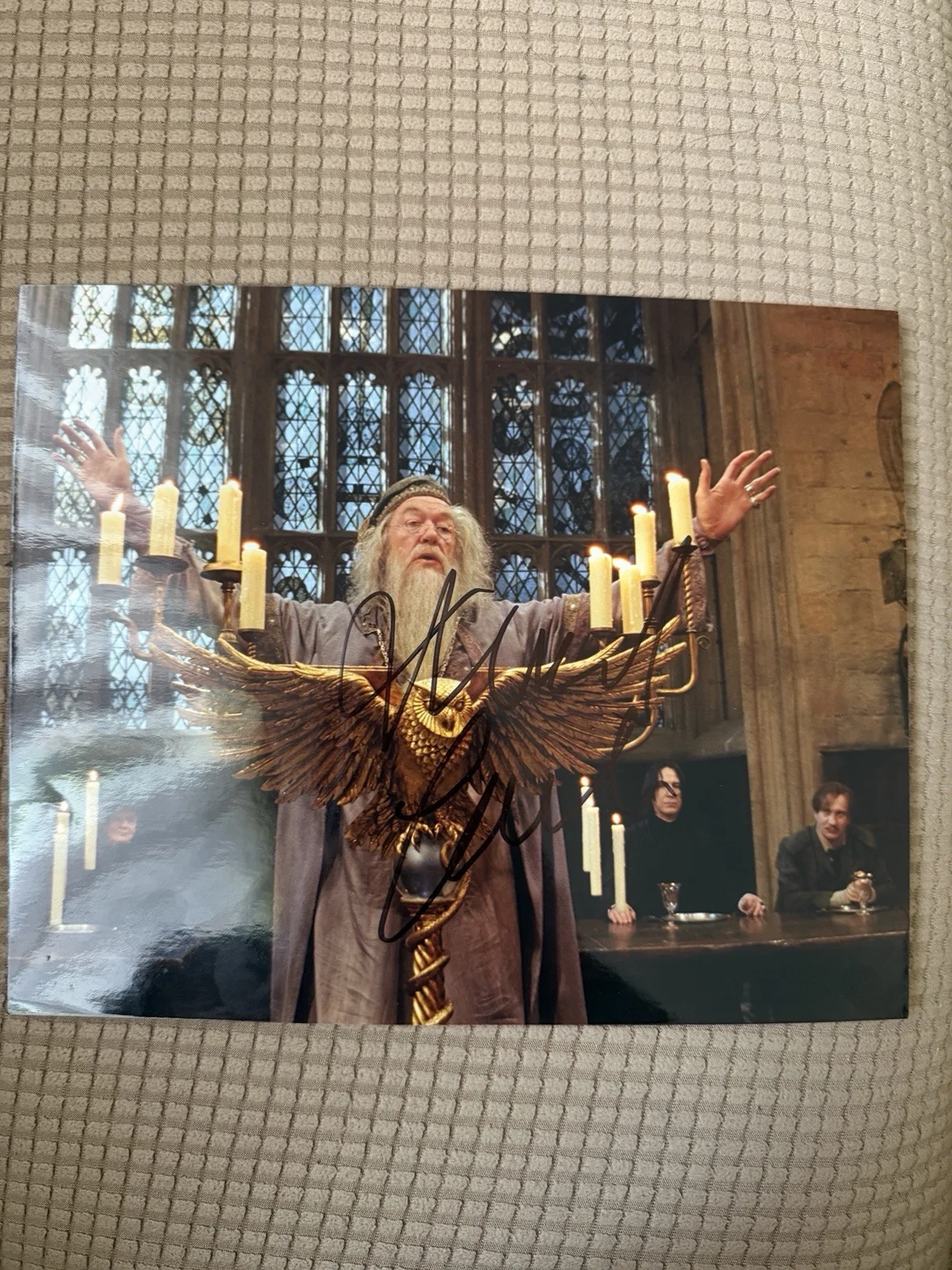 Michael Gambon — Michael Gambon Harry Potter Signed 8x10, image 2