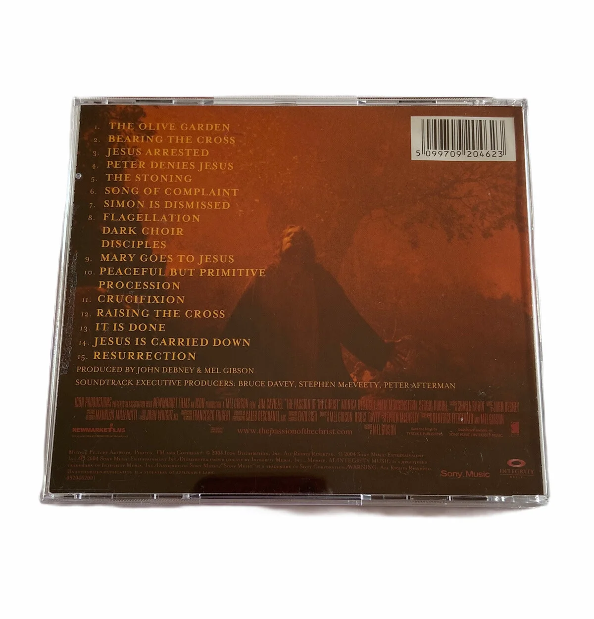 Passion of the Christ - Original Motion Picture Soundtrack CD 2004 John Debney, изображение 3