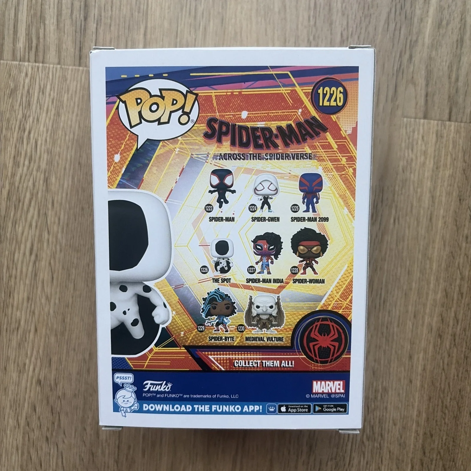 Jason Schwartzman Signed The Spot Funko Pop Spider-Man (Beckett COA), image 3