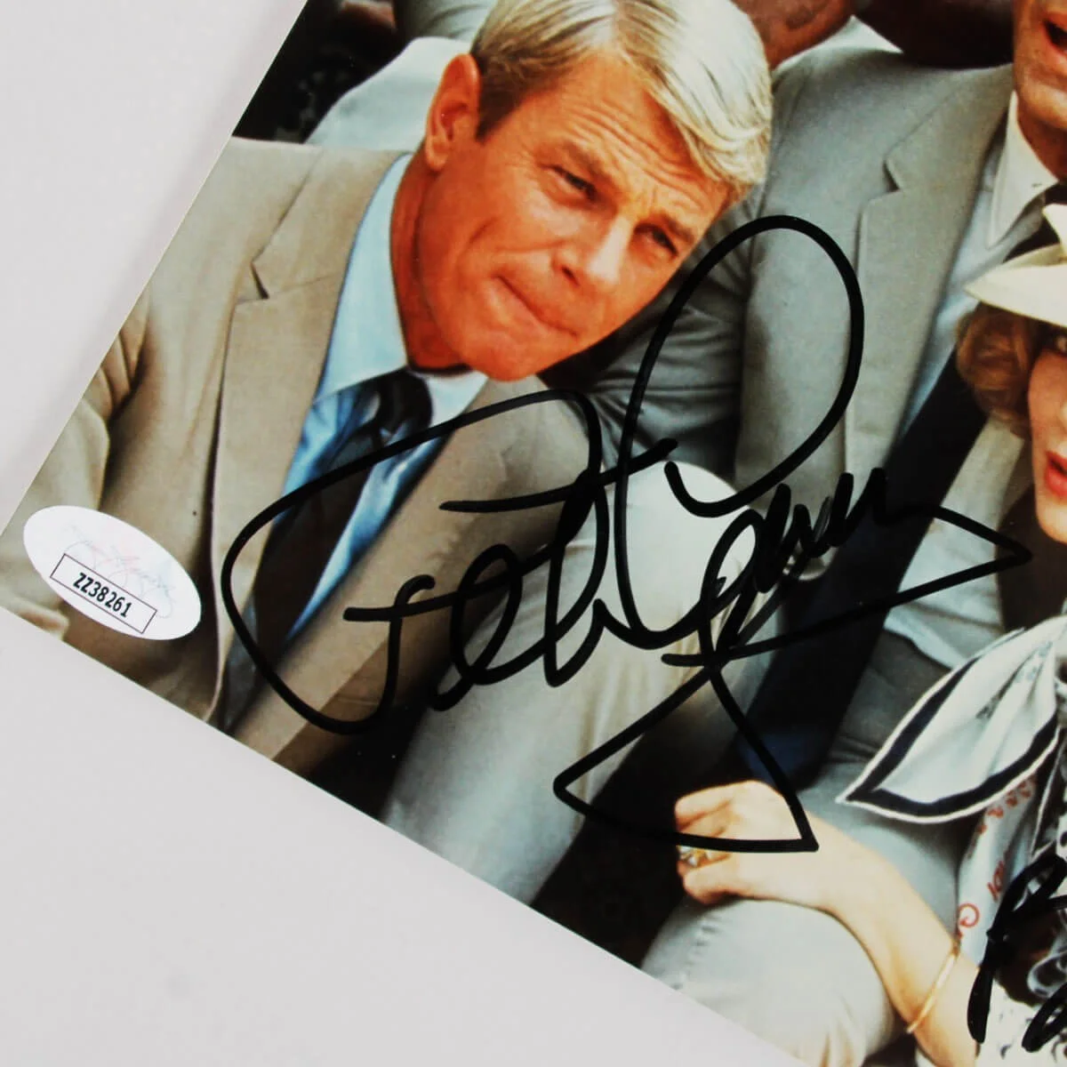 Misson Impossible Cast Signed Photo (5) Sigs. Incl. Martin Landau, Barbara Ba..., image 5