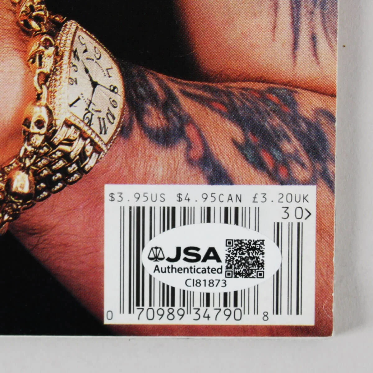 Ozzy Osborne Singed Magazine - COA JSA, image 3