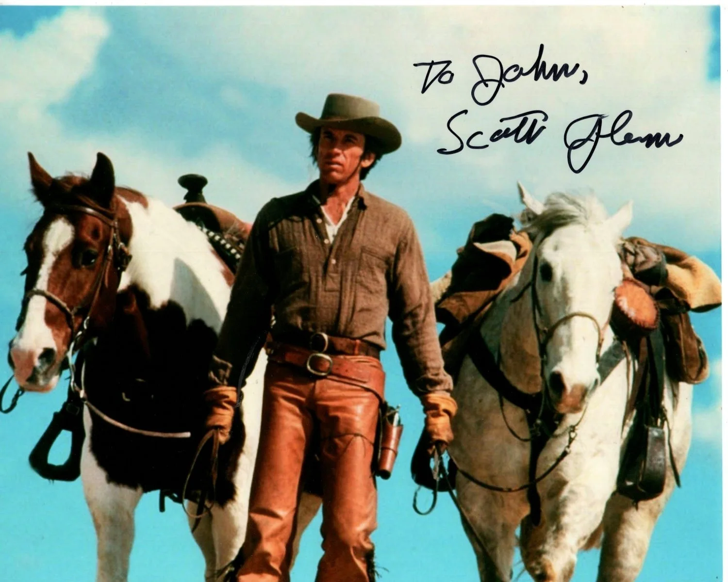 Scott Glenn — SCOTT GLENN Autographed Signed 8x10 SILVERADO EMMETT Photograph - To John