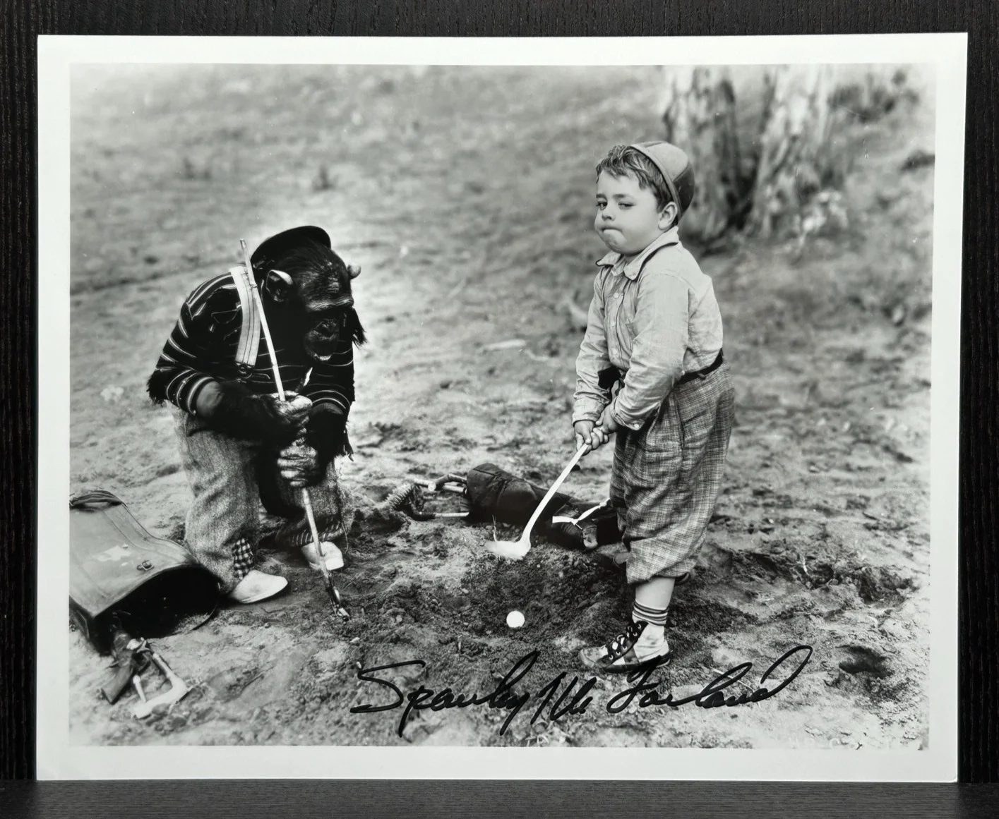 Spanky McFarland — SPANKY MCFARLAND SIGNED 8x10 PHOTO Original Autograph JSA COA The Little Rascals, image 2