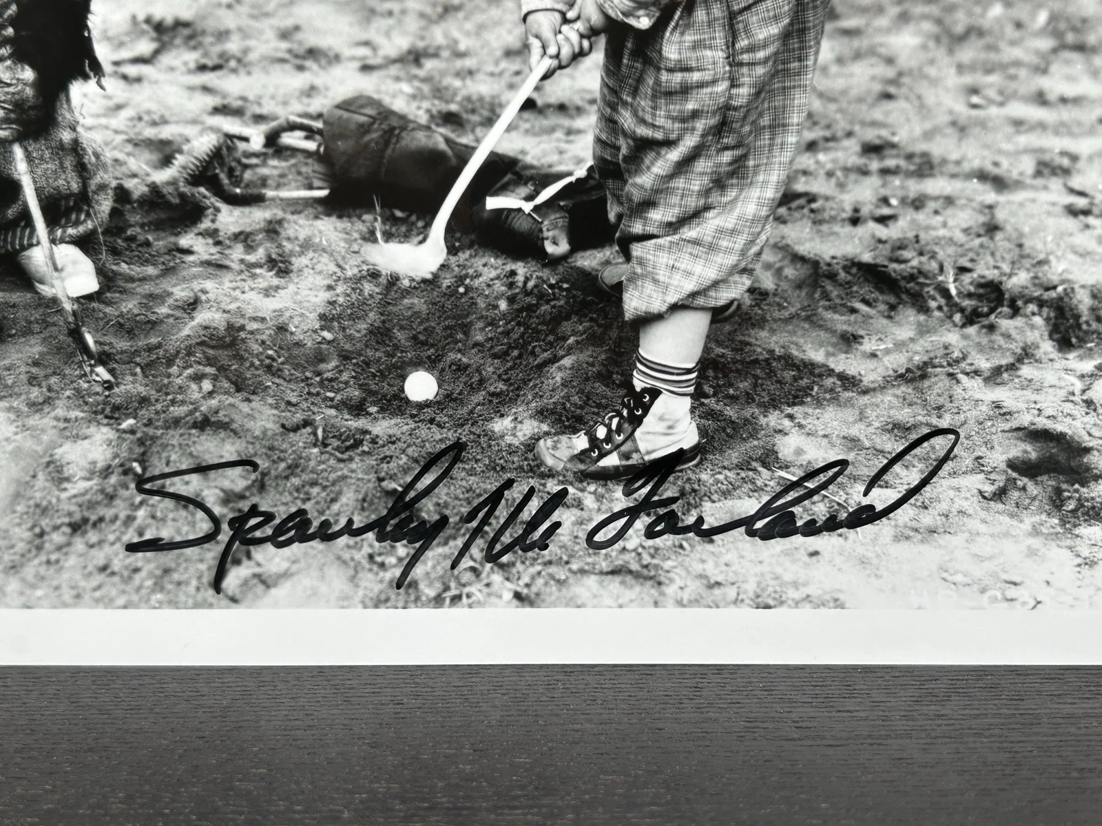 Spanky McFarland — SPANKY MCFARLAND SIGNED 8x10 PHOTO Original Autograph JSA COA The Little Rascals, image 3
