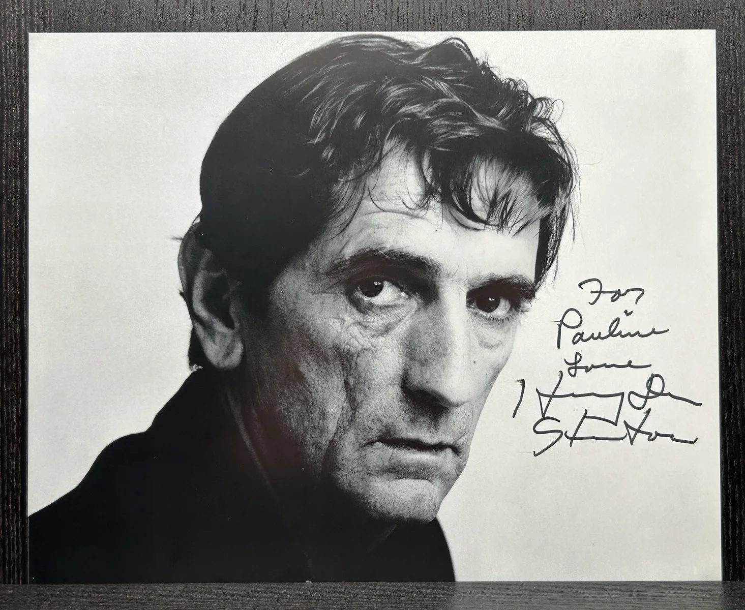 Harry Dean Stanton — HARRY DEAN STANTON SIGNED 8x10 PHOTO Original Autograph JSA COA Alien, Dillinger, изображение 2