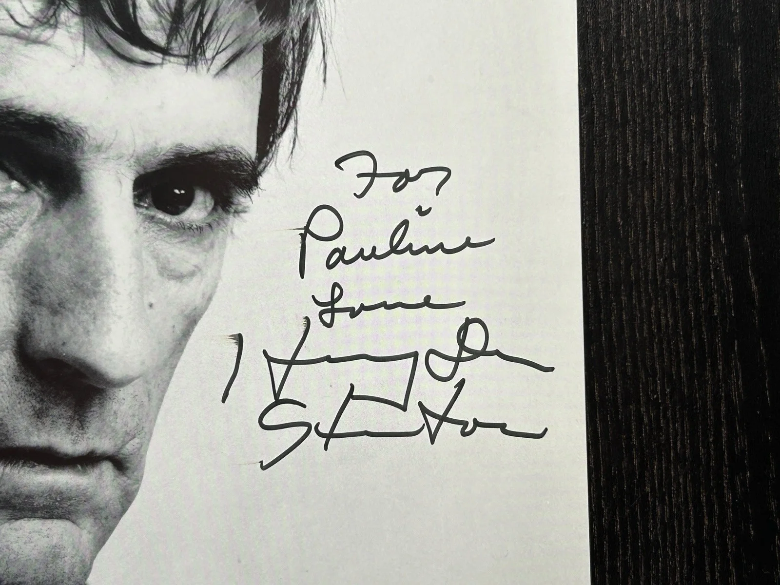 Harry Dean Stanton — HARRY DEAN STANTON SIGNED 8x10 PHOTO Original Autograph JSA COA Alien, Dillinger, изображение 3