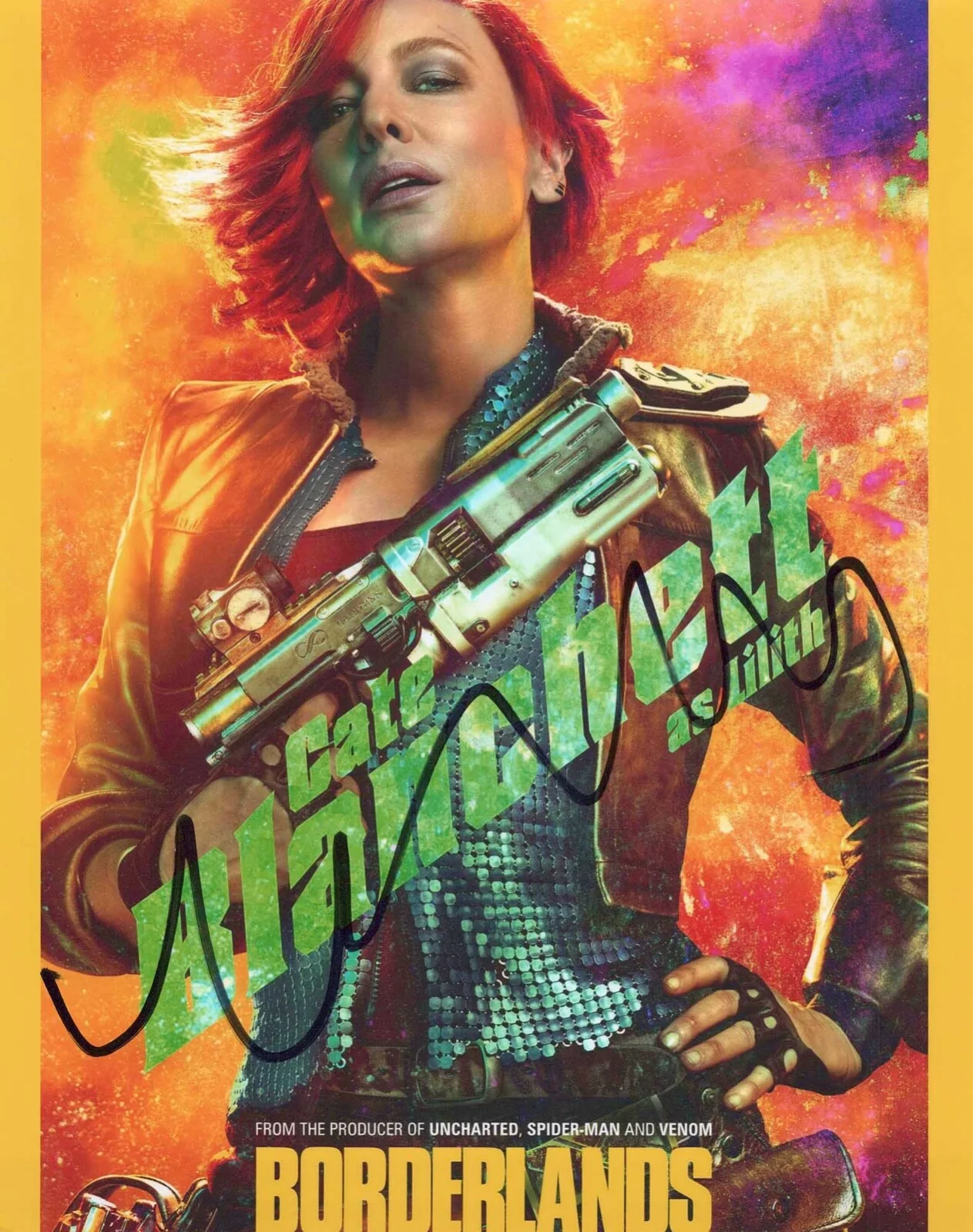 Cate Blanchett — Cate Blanchett signed "BORDERLANDS" 8x10 Photo LORD OF THE RINGS Lilith JSA COA, изображение 4