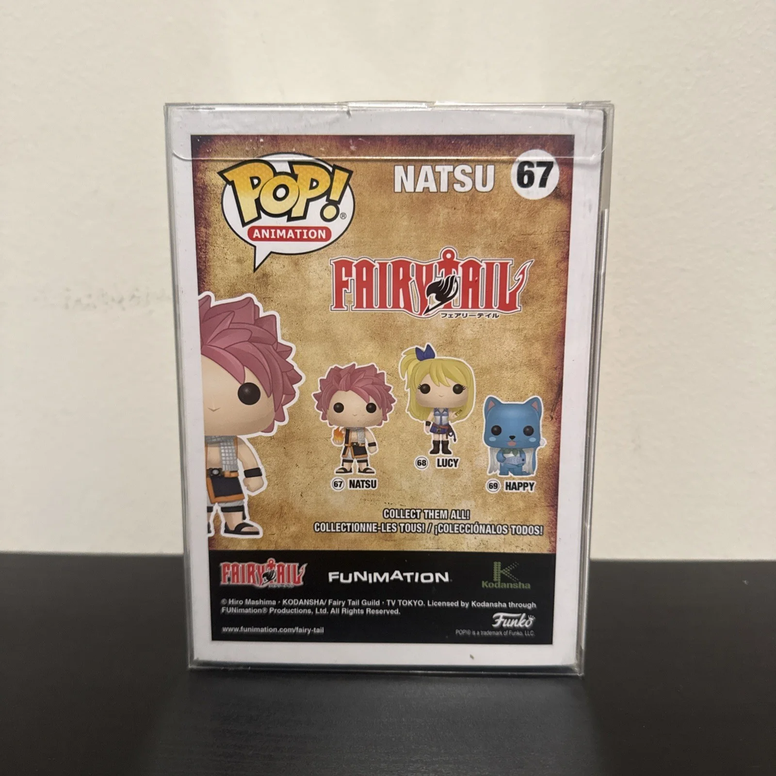 TODD HABERKORN — Todd Haberkorn Signed Funko Pop Natsu Fairy Tail Autograph Chrome JSA AM25353, изображение 3