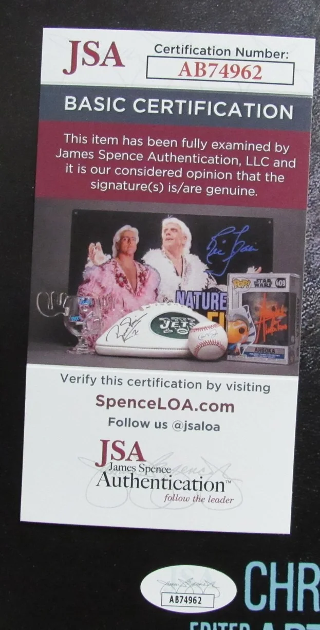 Michael J Fox/Christopher Lloyd Signed 27x40 Poster Back to Future II JSA 174965, image 4