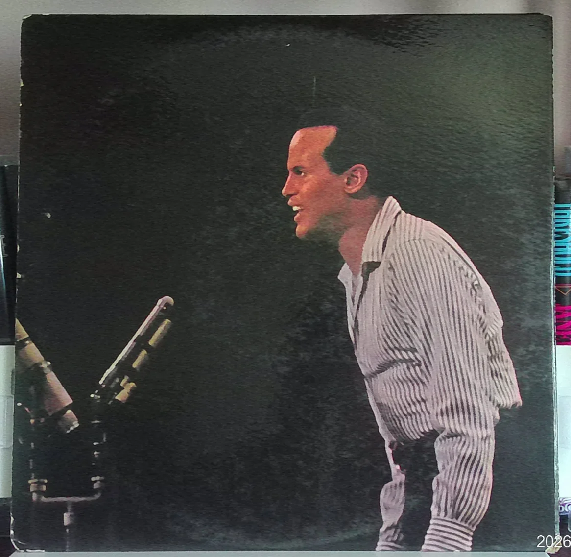 HARRY BELAFONTE autographed LP "At Carnegie Hall" w/CoA, image 2