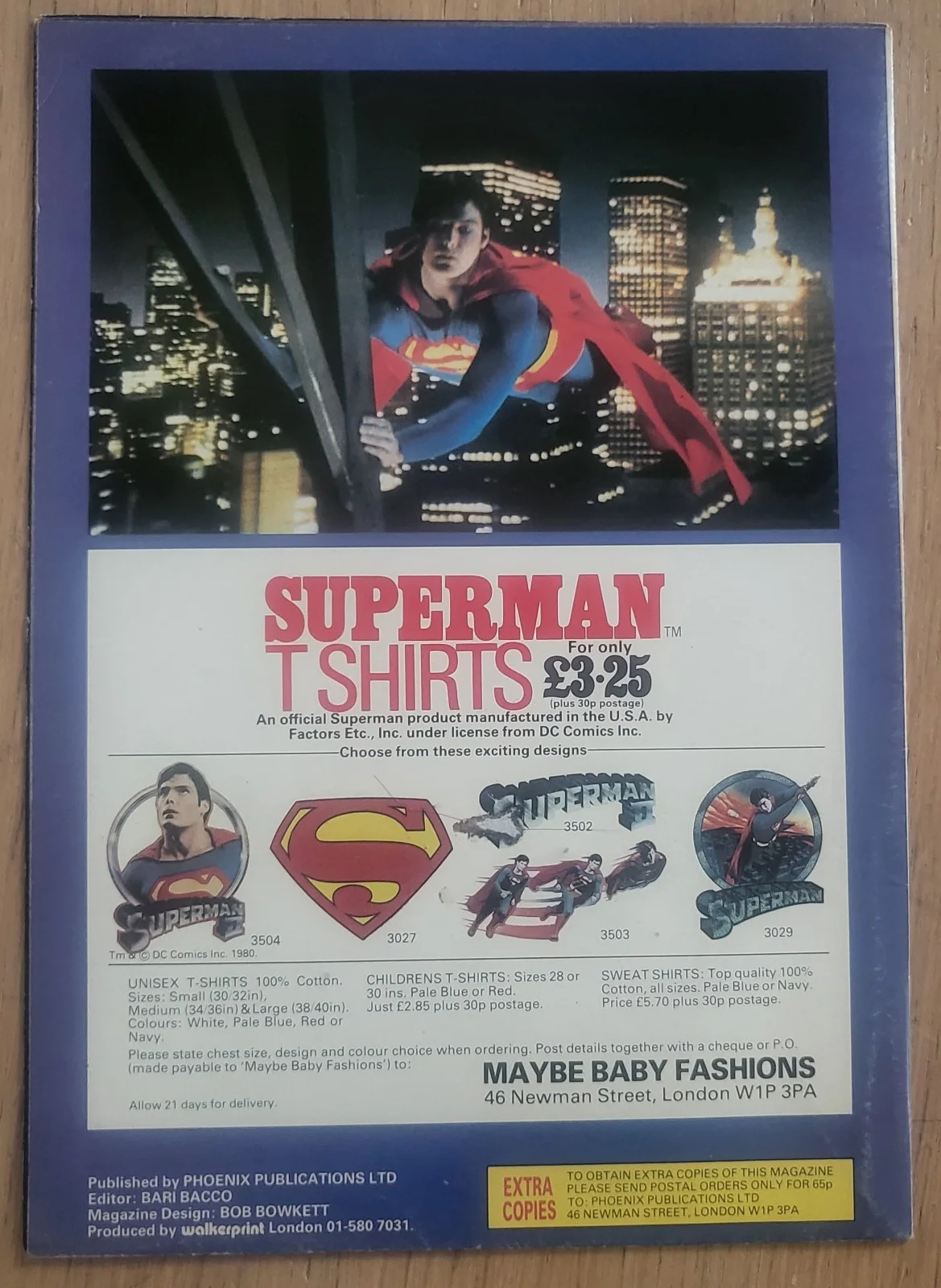 Superman II / 2 1980 Original Movie Promotional Programme UK Christopher Reeve, image 2