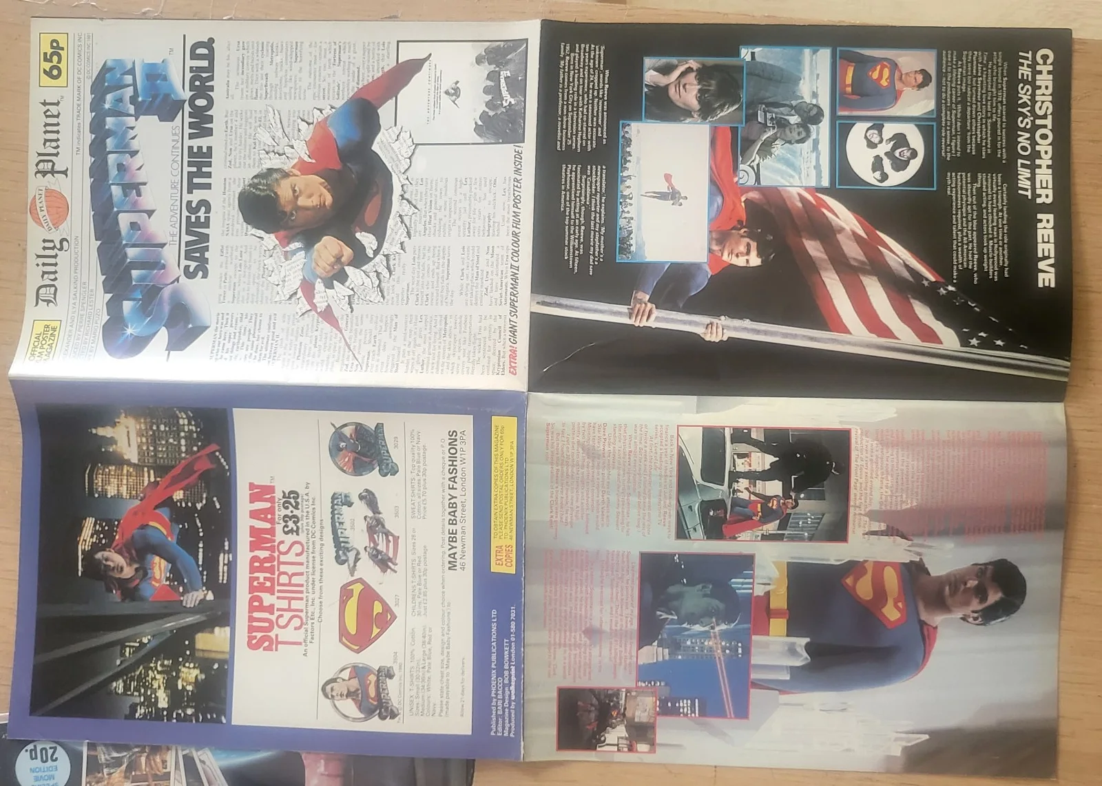 Superman II / 2 1980 Original Movie Promotional Programme UK Christopher Reeve, image 5