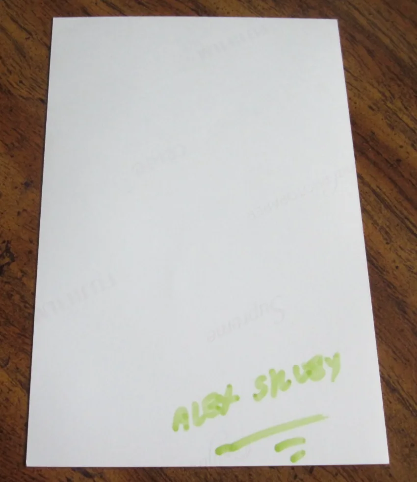 Alex Skuby — Alex Skuby Actor Autographed Signed 4X6 Photo "The King of Queens" Doug Pruzan, изображение 2
