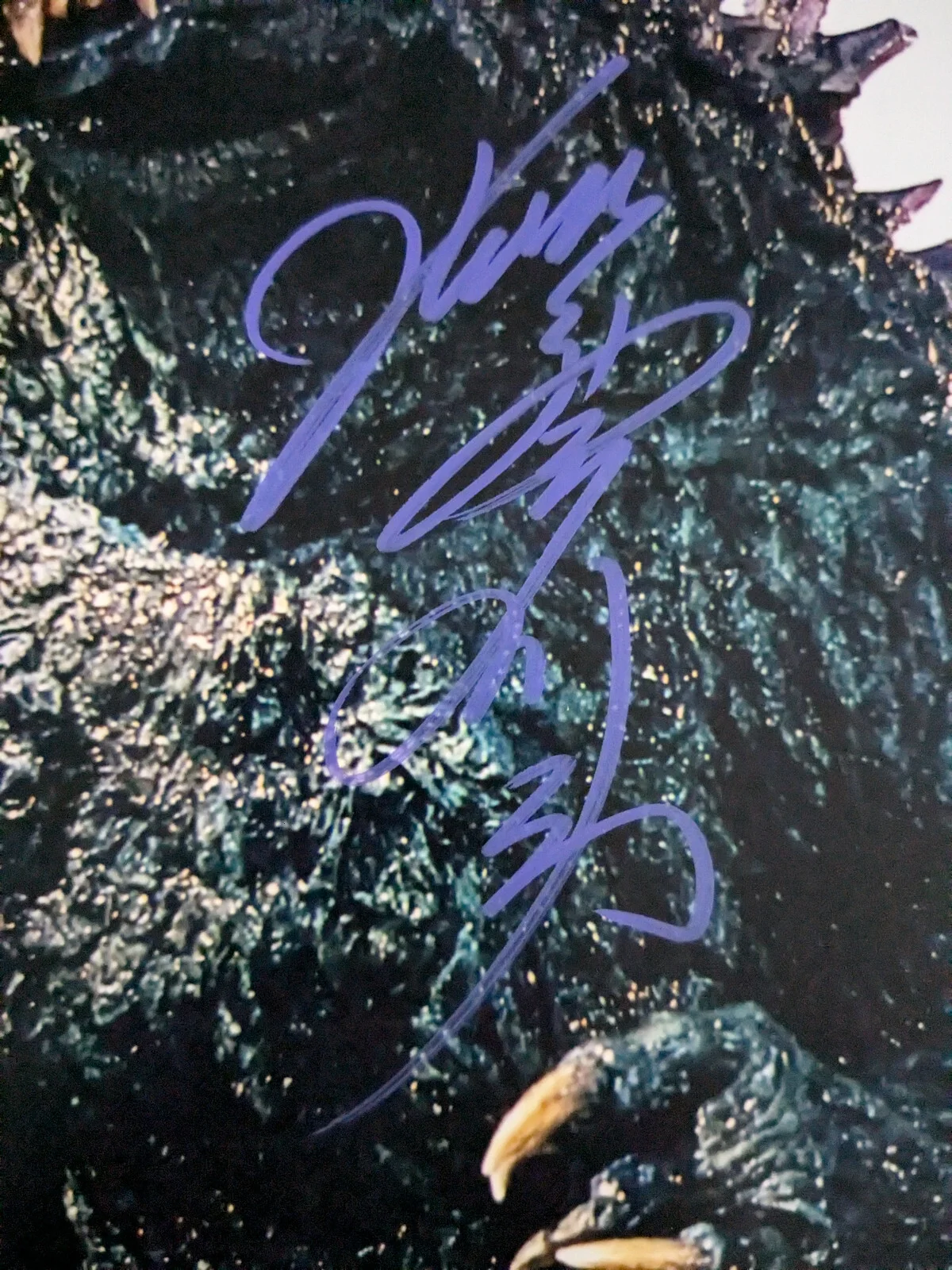 TSUTOMU KITAGAWA Signed GODZILLA 8x10 Photo Autograph BAS BECKETT JSA COA 1Dp, изображение 2