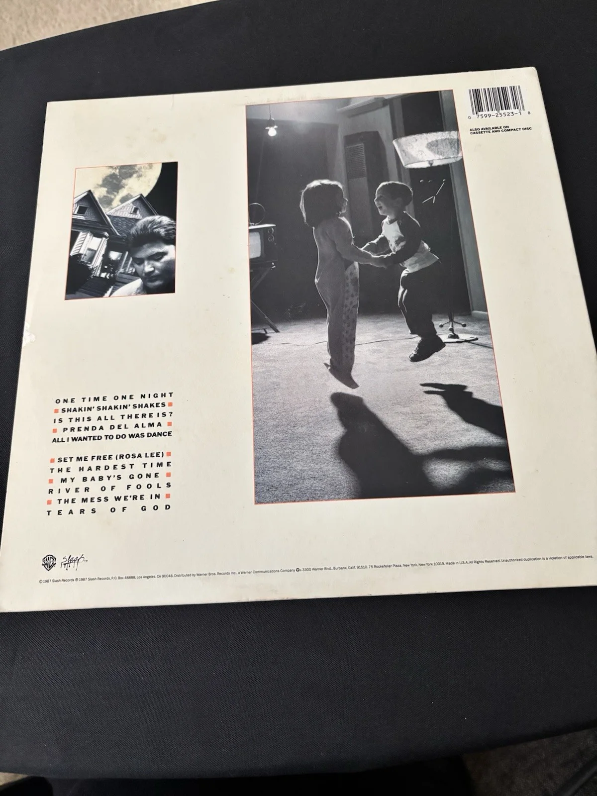 Los Lobos By The Light of the Moon Signed Original Vinyl Record, image 2