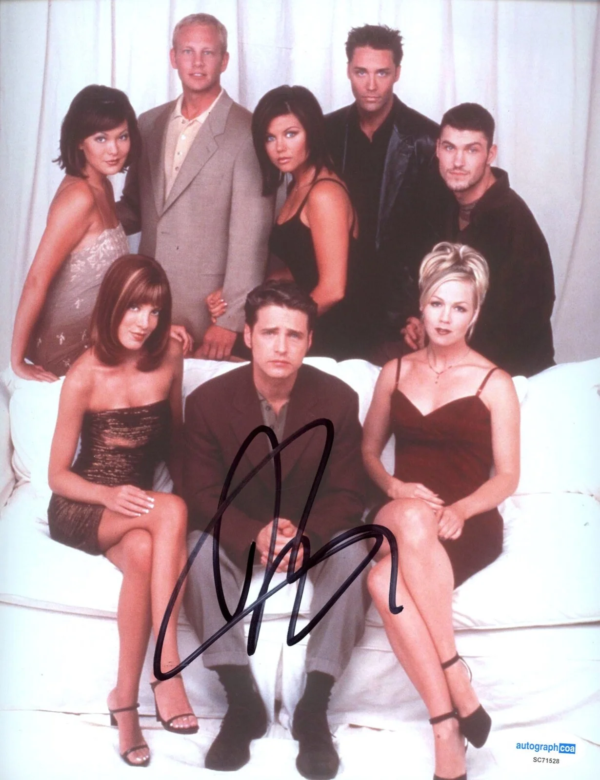 JASON PRIESTLEY — Jason Priestley signed "BEVERLY HILLS 90210" 8x10 Photo EXT PROOF m Brandon ACOA, изображение 4