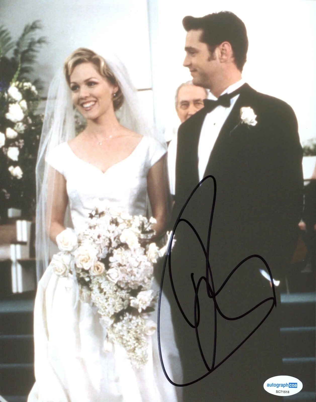 JASON PRIESTLEY — Jason Priestley signed "BEVERLY HILLS 90210" 8x10 Photo PROOF d HOT Brandon ACOA, image 3