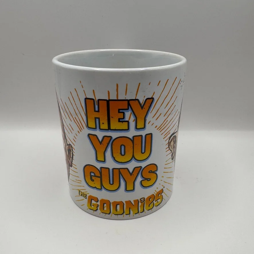 Warner Bros. The Goonies Sloth Coffee Tea Mug White Ceramic, image 2