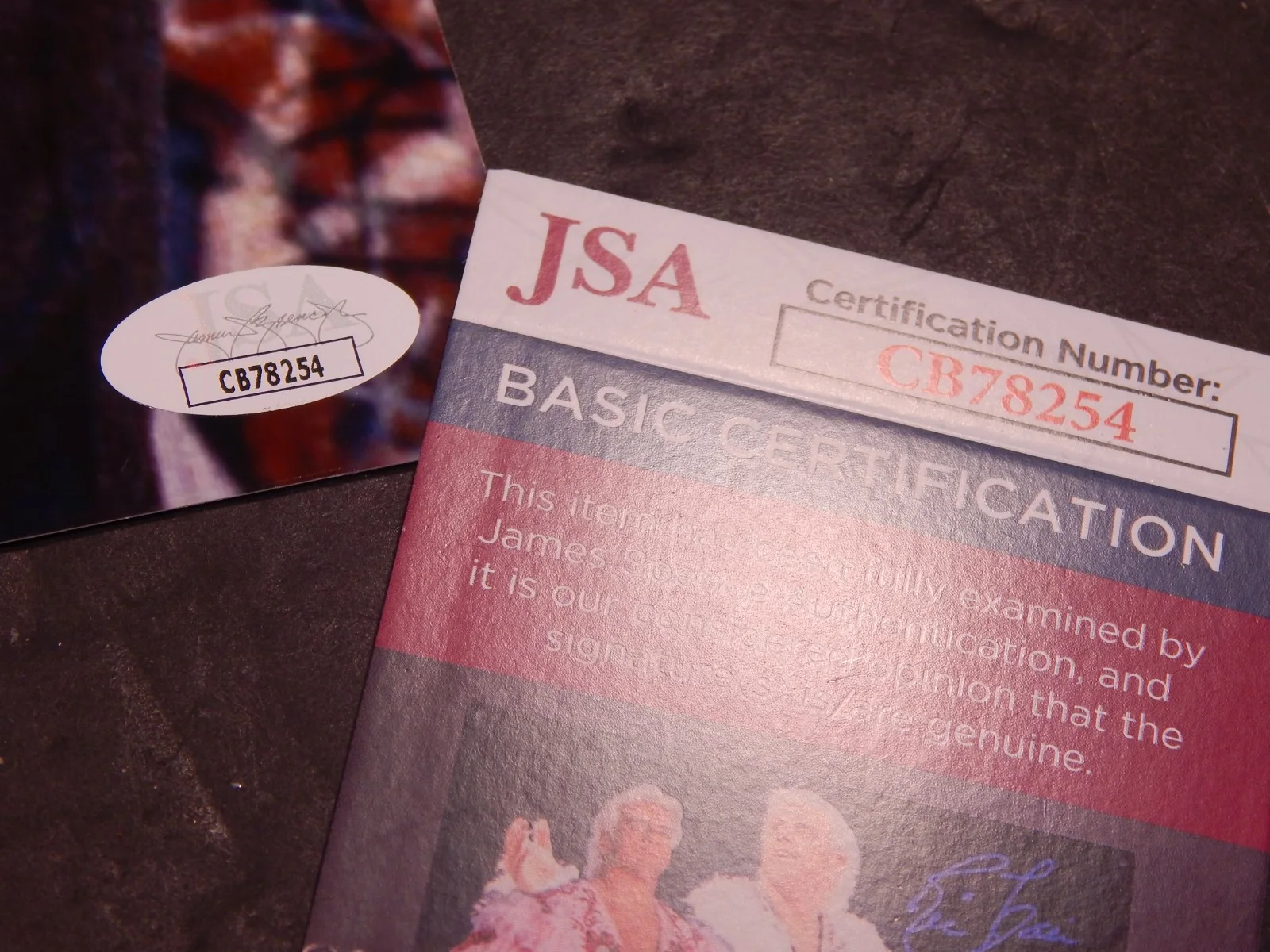 Original Jim Belushi Signed Auto 8x10 Photo w/ JSA COA The Principal, image 3
