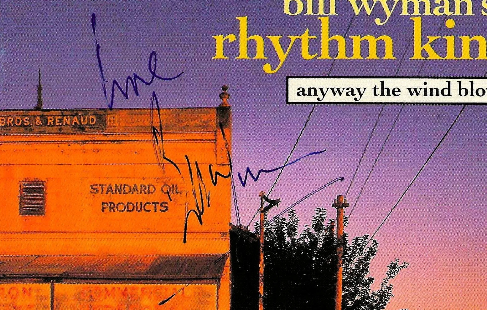 Bill Wyman Signed CD insert with COA inc. CD, image 2