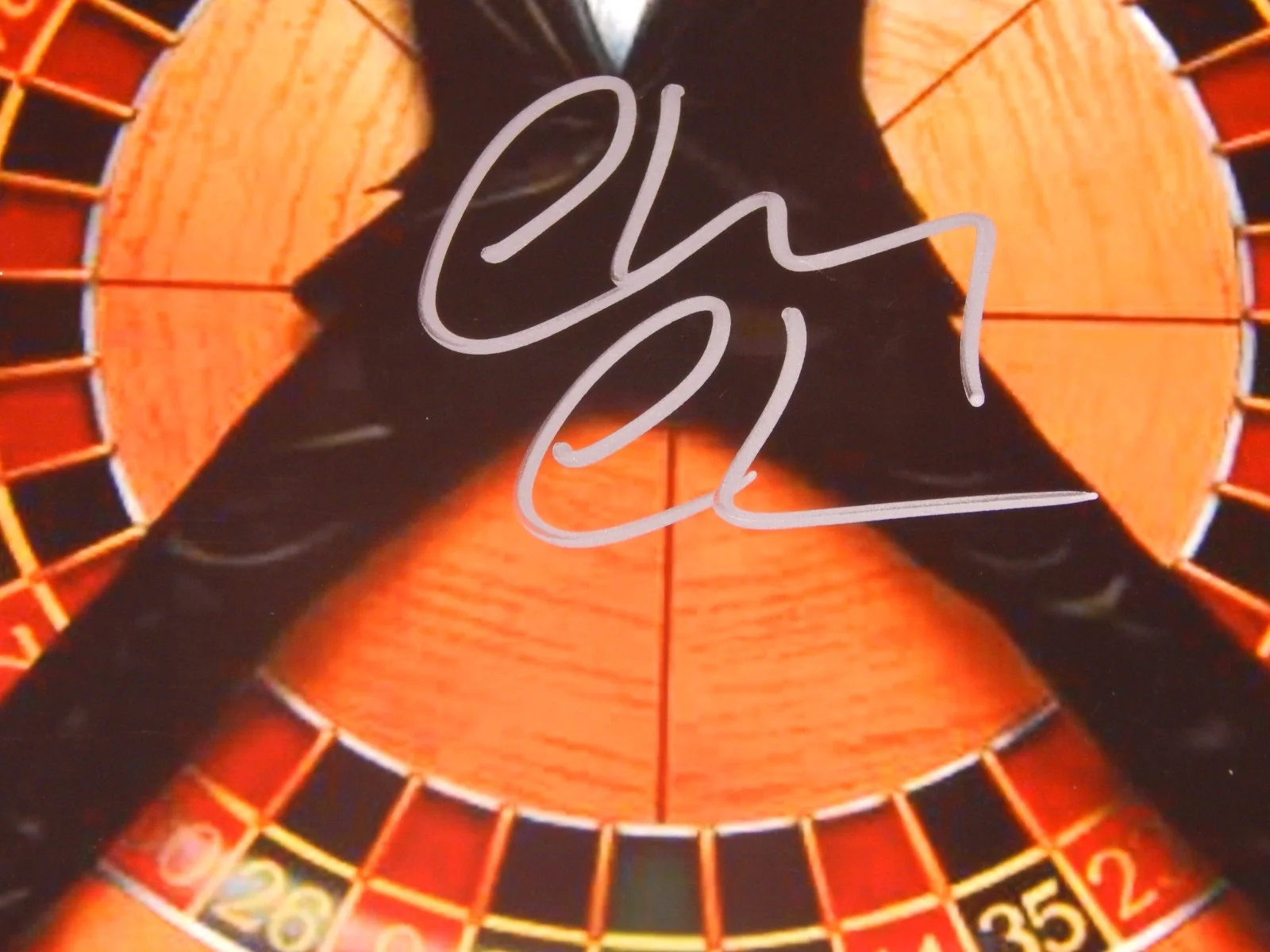 Original Chevy Chase Signed Vegas Vacation Auto 8x10 Photo w/ Beckett Holo COA, изображение 2