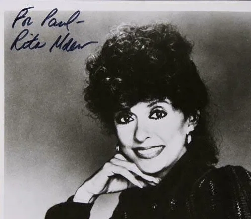 Dan Oherly — Rita Moreno Actress Dancer Signed Inscribed Photo 8x10 Authentic, image 2