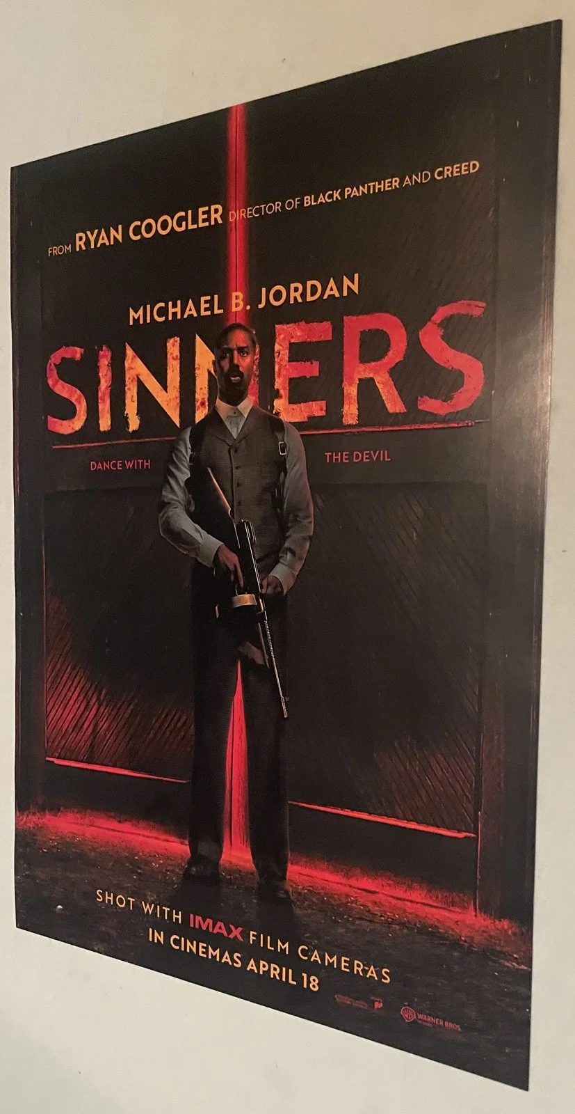Sinners A3 Size Official Cinema Promotional Poster, изображение 2