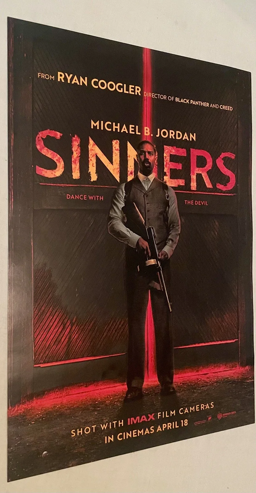 Sinners A3 Size Official Cinema Promotional Poster, изображение 3