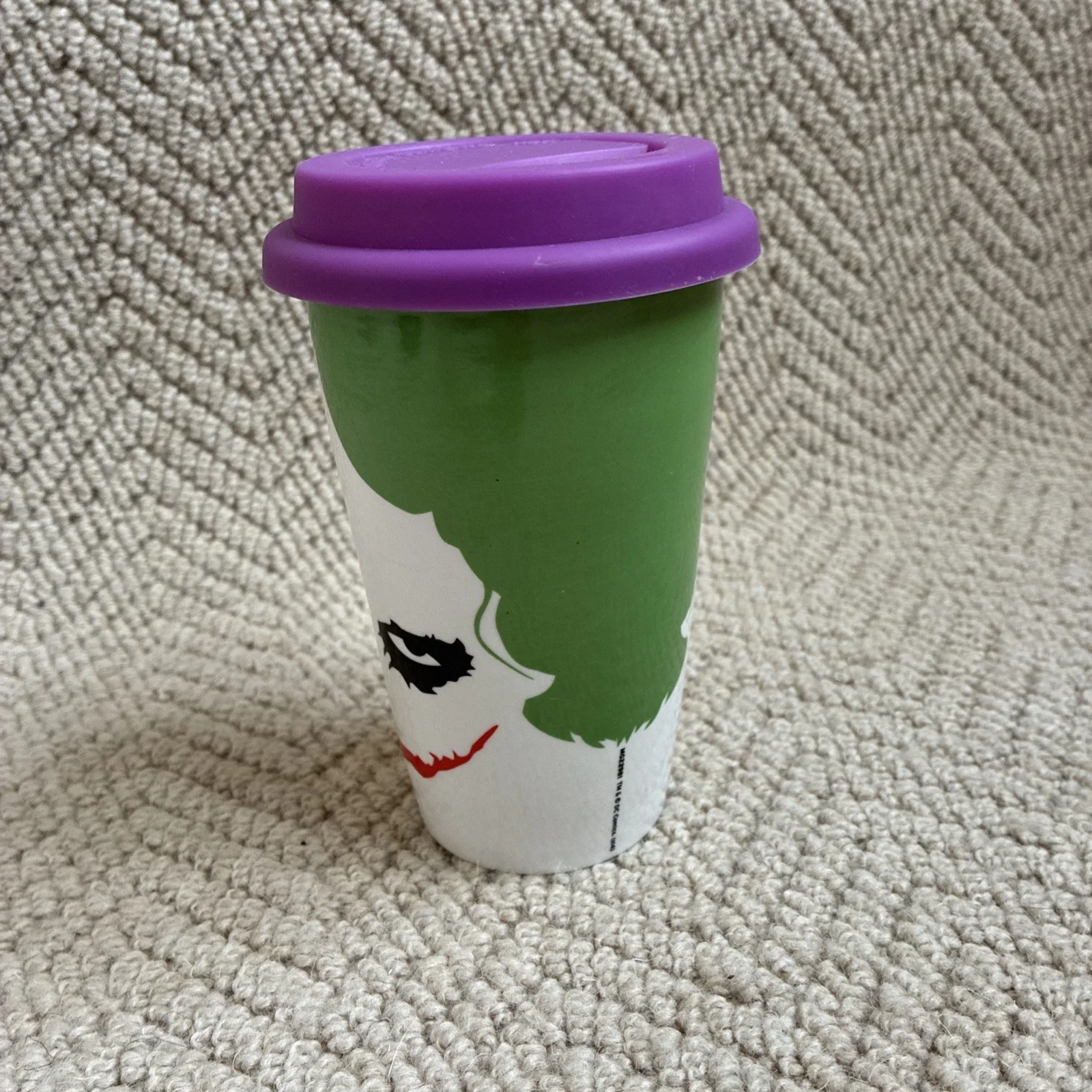 The Dark Knight Joker Ceramic Travel Mug – 300ml DC Comics Licensed Double Wall, изображение 2