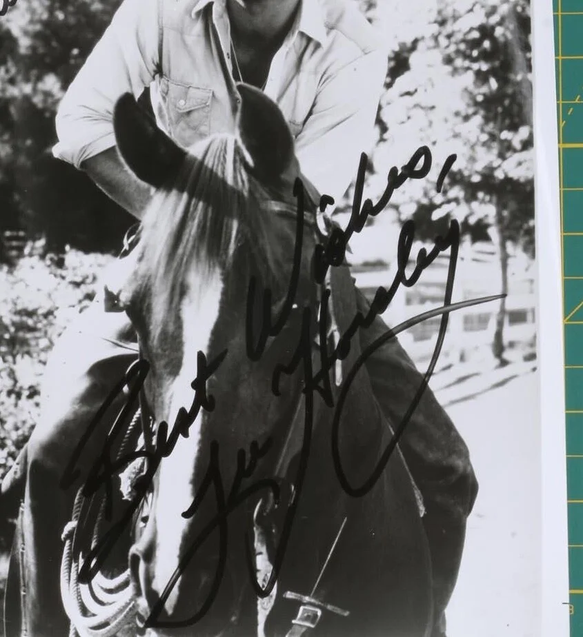Lee Hersly — Lee Horsley - Signed Inscribed photograph 100 % Authentic, image 2