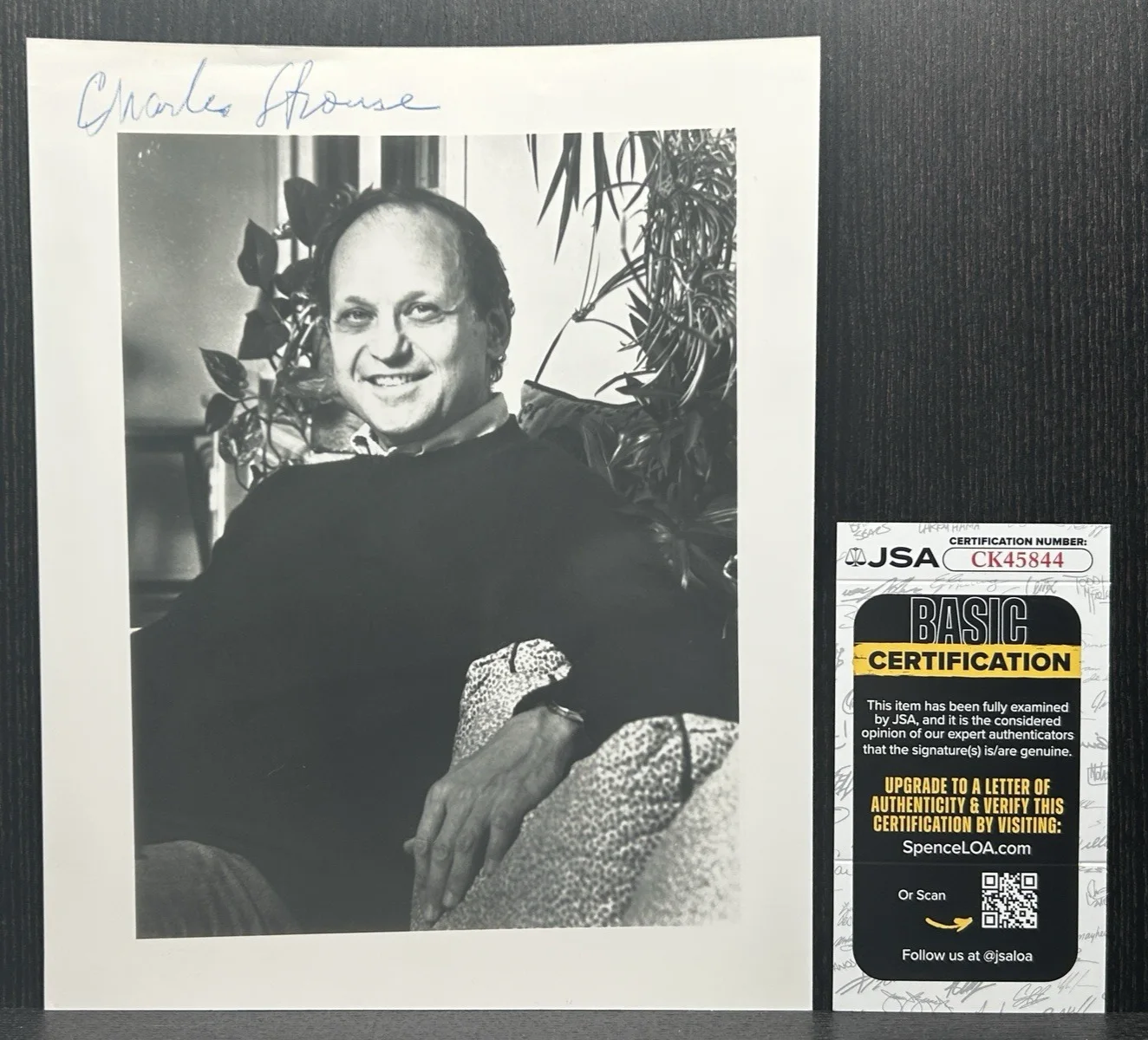 CHARLES STROUSE SIGNED PHOTO Original Authentic Autograph JSA "Annie" Composer, image 2