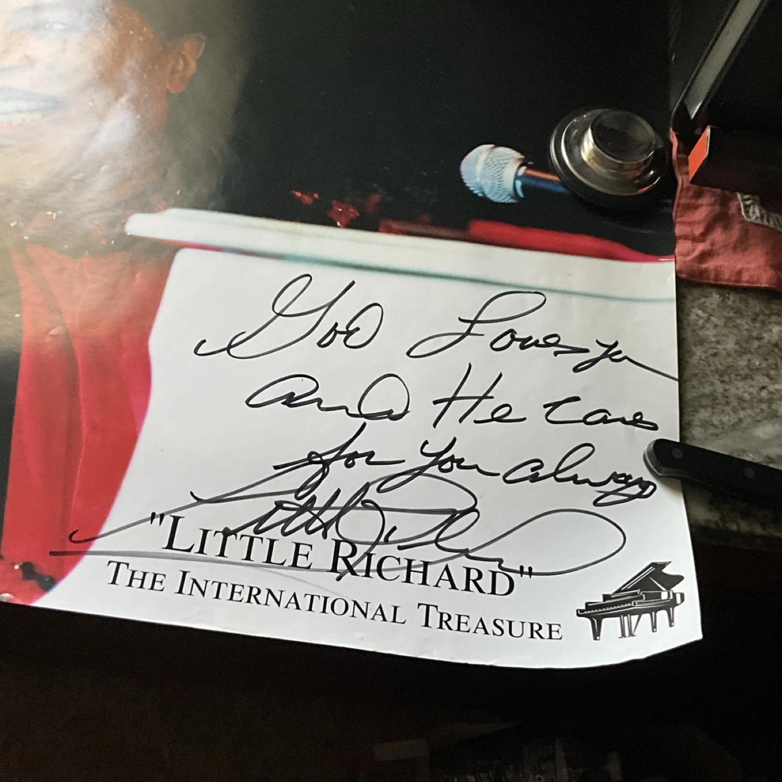 Little Richard Signed Original Music Poster PSA/DNA Authenticated, image 5