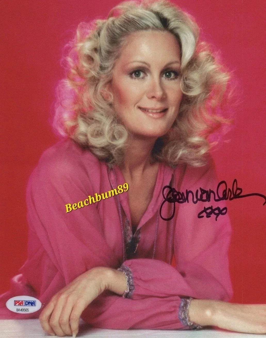 Joan Van Arc — JOAN VAN ARK - 'Valene Ewing' on TV's "Knots Landing Signed 8x10 Photo W/COA, изображение 5