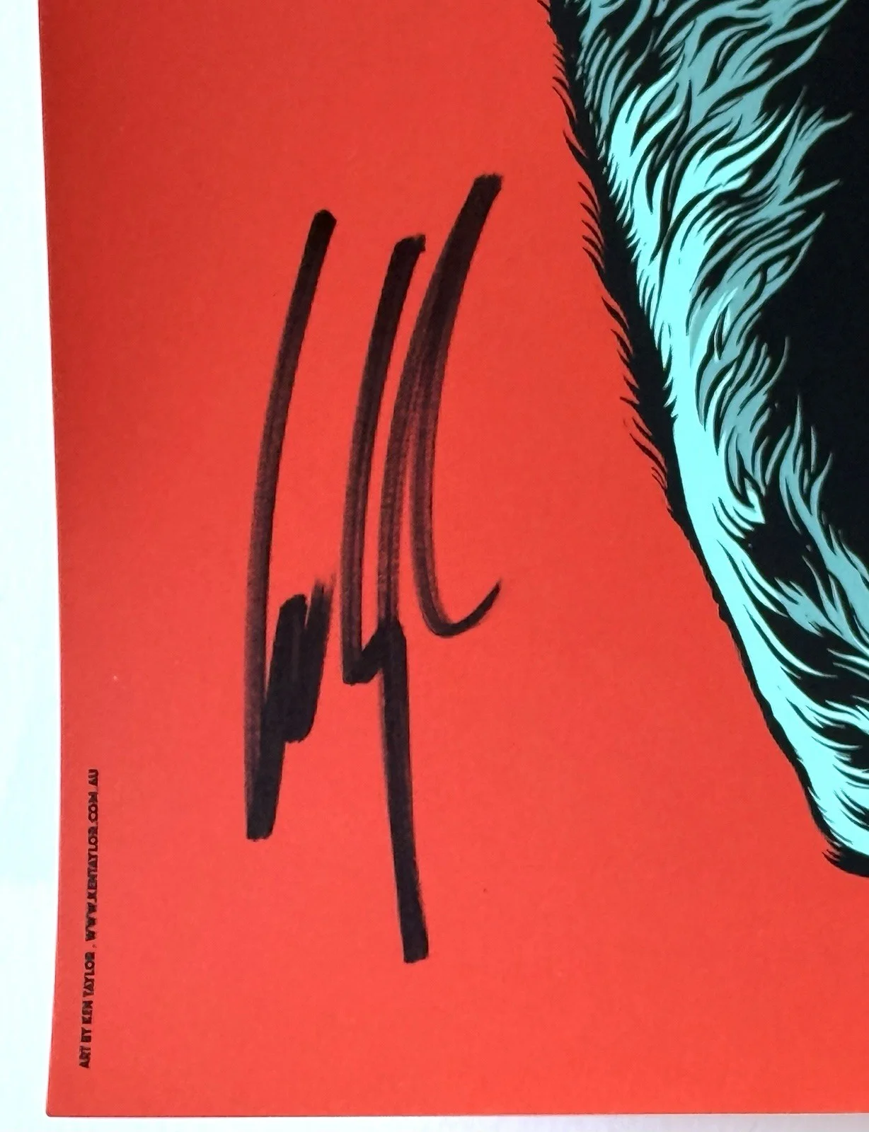 Primus group signed Poster Boston 2021 tour Ken Taylor art, изображение 3