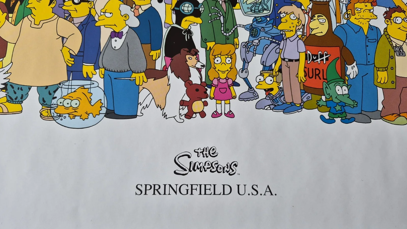 The Simpsons Characters Poster 2001 Height 25.5" Width 35.5" GB EYE, image 3