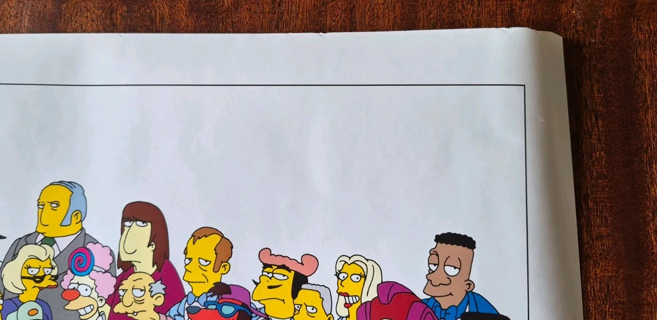 The Simpsons Characters Poster 2001 Height 25.5" Width 35.5" GB EYE, image 5