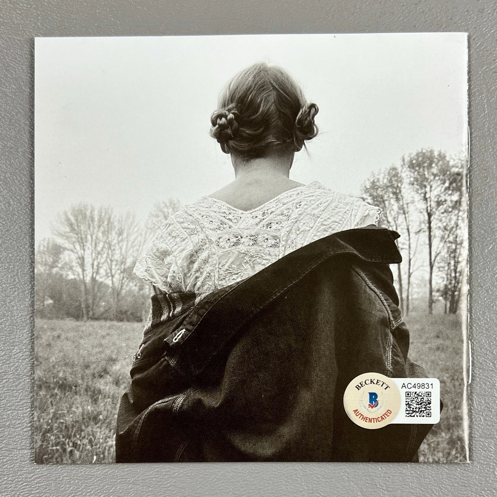 Taylor Swift SIGNED Framed Folklore CD Booklet Beckett LOA AC49831, image 5